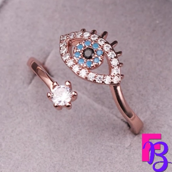 Evil Eye Ring - Picture 2 of 8